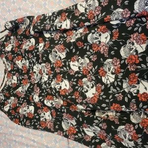 Torrid Skull skater dress